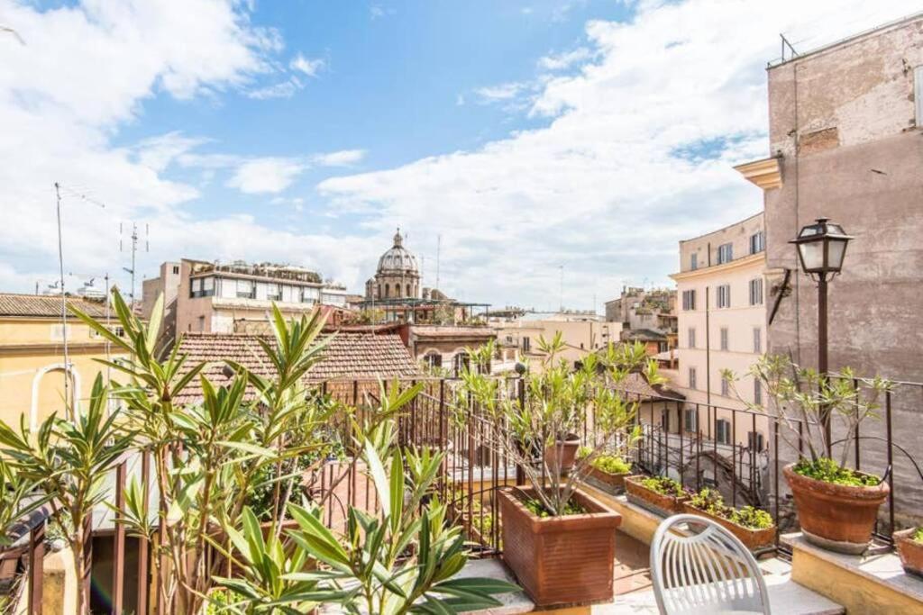 Pallaro Terrace Apartment Roma Exterior foto